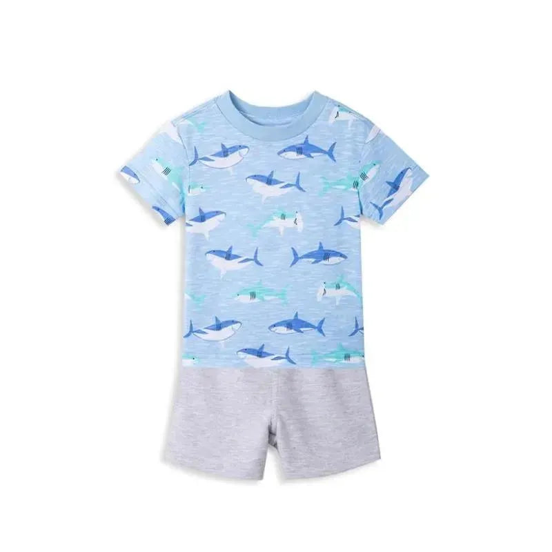 Little Me Shark 3Pc Play Set - Grey Baby clothing Image 2