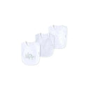 Little Me World Bibs 3Pk One Size - White Image 1