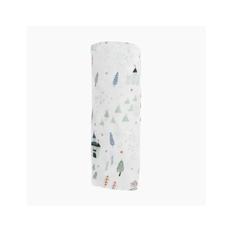 Little Unicorn - Blankets Deluxe Muslin Swaddle Single, Dragon Days Image 3