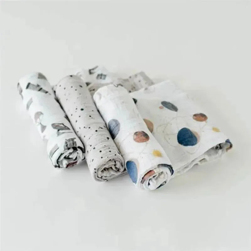 Little Unicorn Cotton Muslin Swaddle Ground Control (3-Pack) Image 2