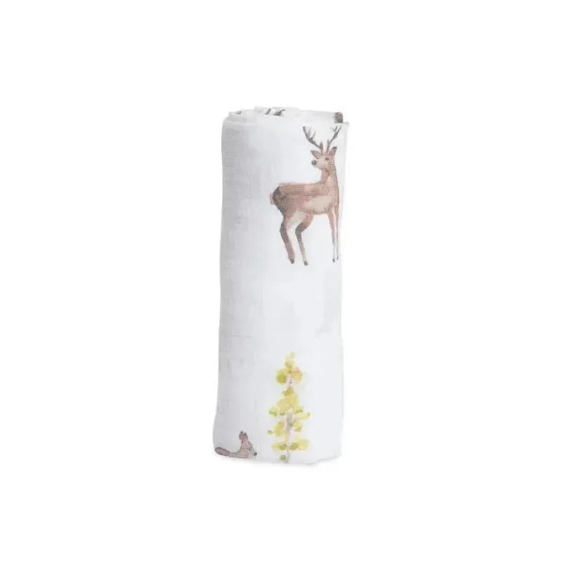 Little Unicorn - Cotton Muslin Swaddle Single, Oh Deer Image 2