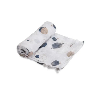 Little Unicorn - Cotton Muslin Swaddle Single, Planetary Image 1