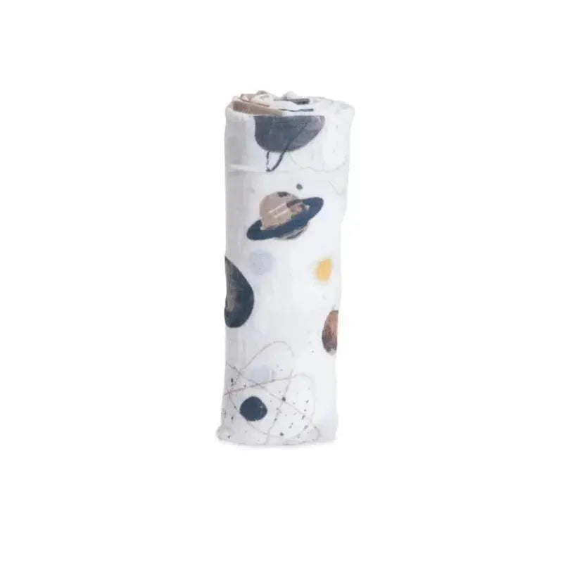 Little Unicorn - Cotton Muslin Swaddle Single, Planetary Image 4