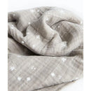 Little Unicorn - Cotton Muslin Swaddle Single, Snow Flurries Image 5