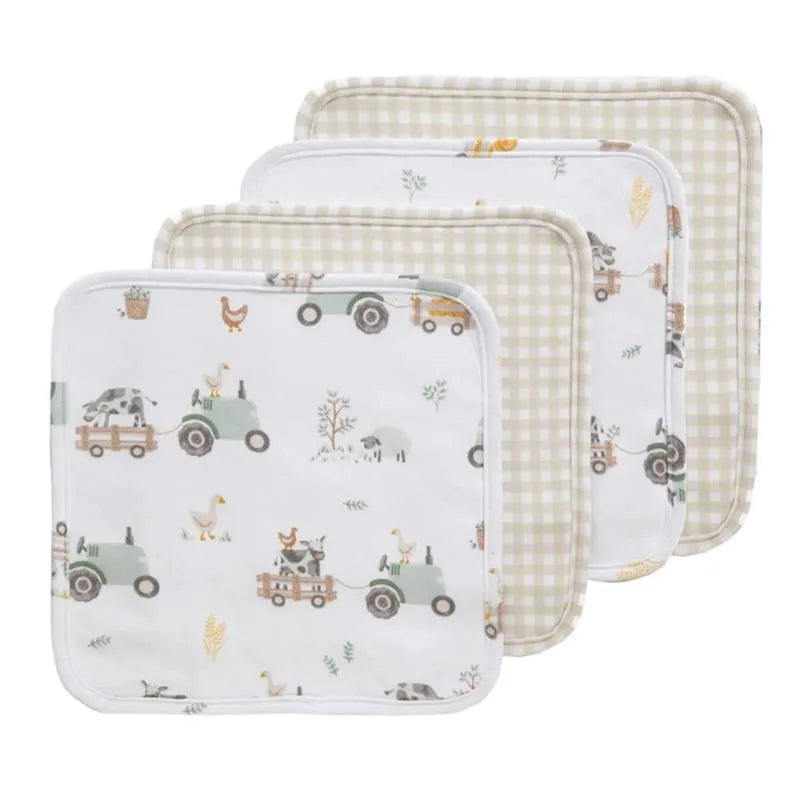 Living Textiles - 5Pc Bath Gift Set, Tractor Ride Image 4