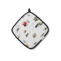 Loulou Lollipop - 3Pk Washcloth Set, Happy Trucks Image 3