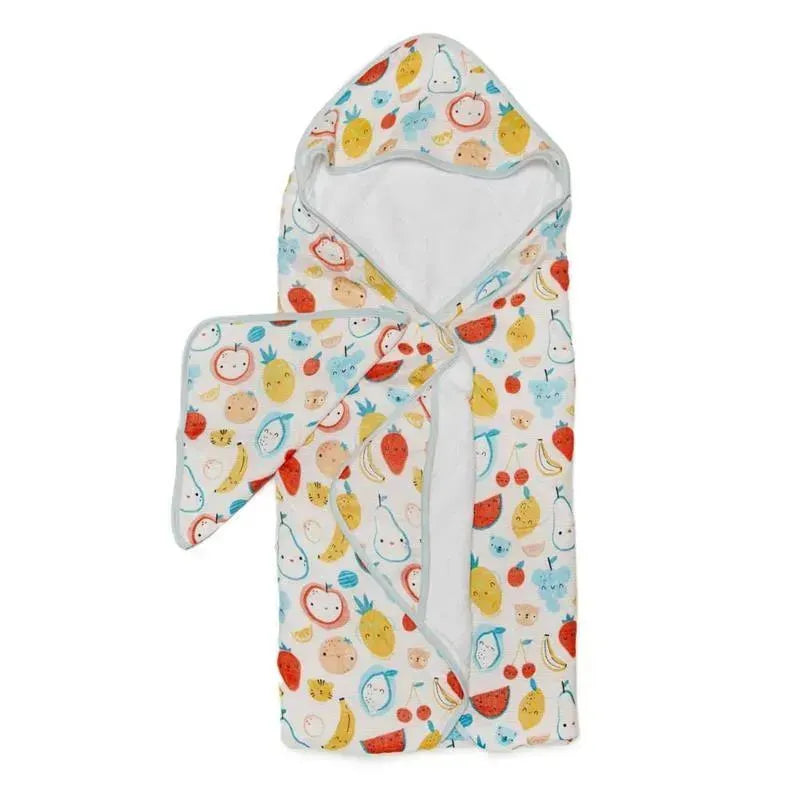 Loulou Lollipop Cutie Fruits Hooded Towel Set Image 2