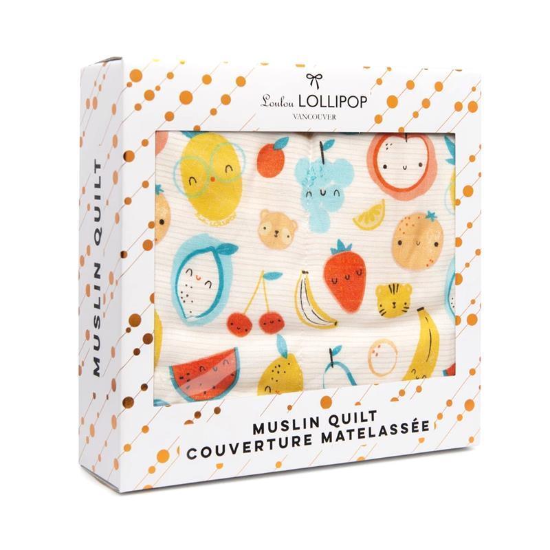 Loulou Lollipop Cutie Fruits Quilt Image 1