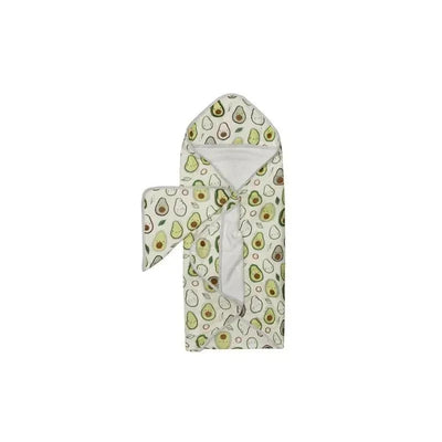 Loulou Lollipop - Hooded Towel Set, Avocado Image 1