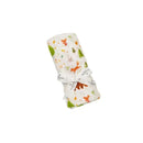 Loulou Lollipop Muslin Baby Swaddle - Forest Friends Image 1