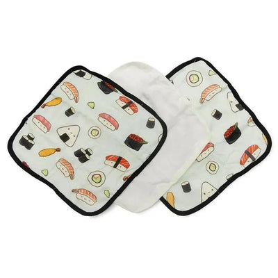 Loulou Lollipop - Sushi Wash Cloth Set Image 1