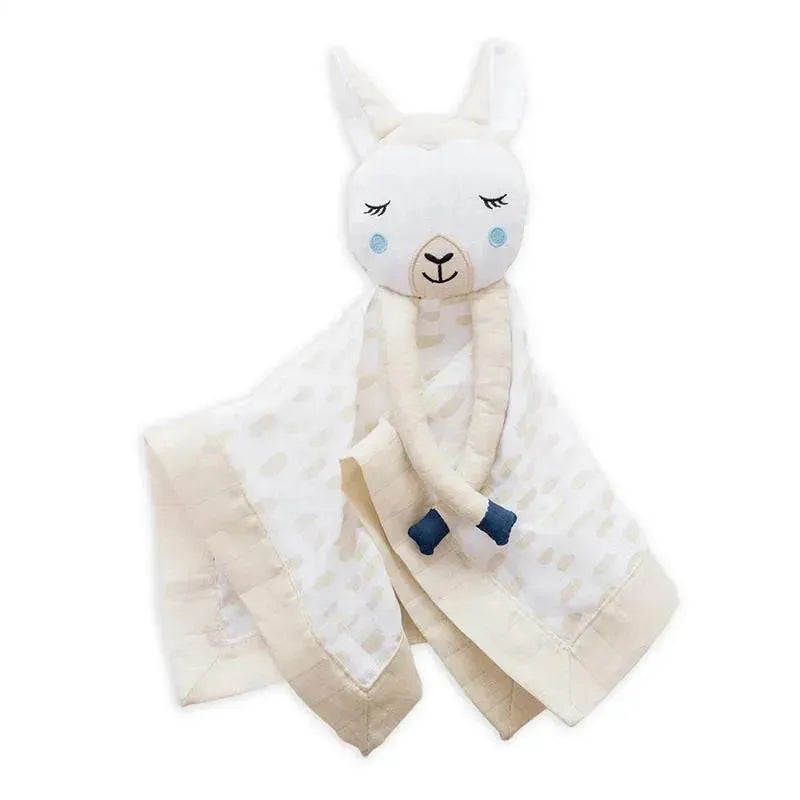 Lulujo - Llama Cotton Muslin Lovie Image 1