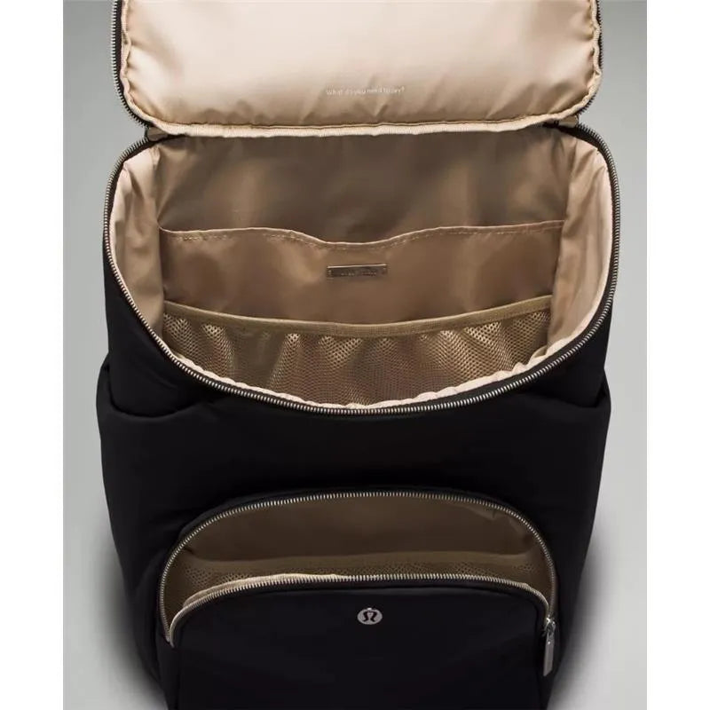 Lululemon - New Parent Backpack 17L, Black/Trench Image 4