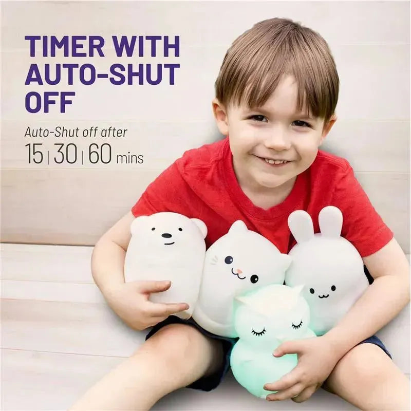 LumieWorld - Lumipets, Kids Night Light, Play Music, Bunny Rabbit Image 7
