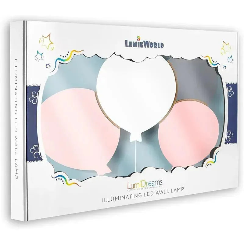 LumieWorld - Lumipets Lighted Balloons, Nursery Night Light, Wall Mounted Lighted Image 3