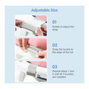 Macrobaby - Breathable Bath Net – Pink Bear | Soft & Adjustable Baby Bath Seat Image 5