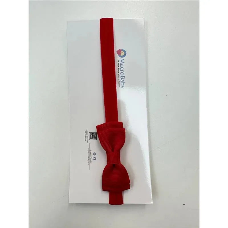MacroBaby- Headband Medium, Red Image 1