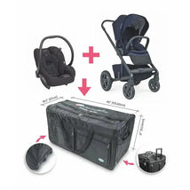 MacroBaby Luggage Travel Corner Wheel Bag