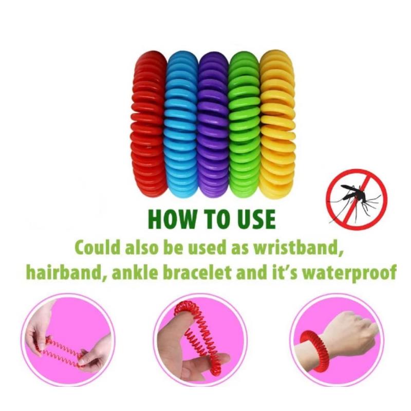 Macrobaby - 1Pk Mosquito Repellent Bracelet, Blue Image 2