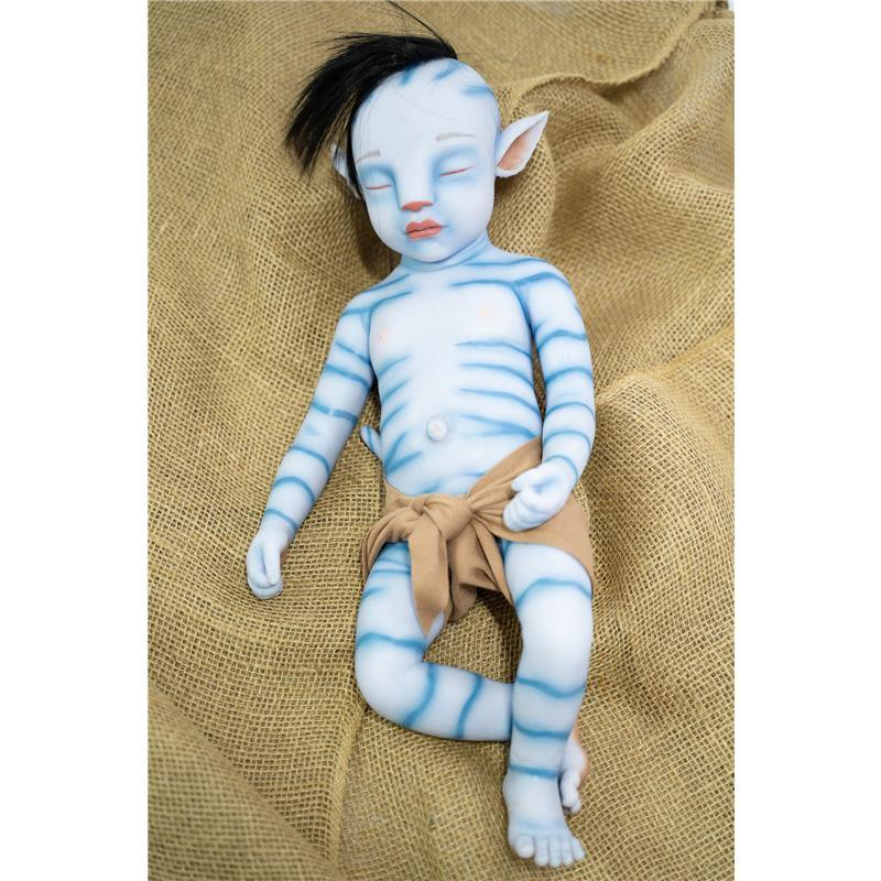 Reborn Baby Dolls - Fully Silicone With Hair, Boy Avatar Image 1