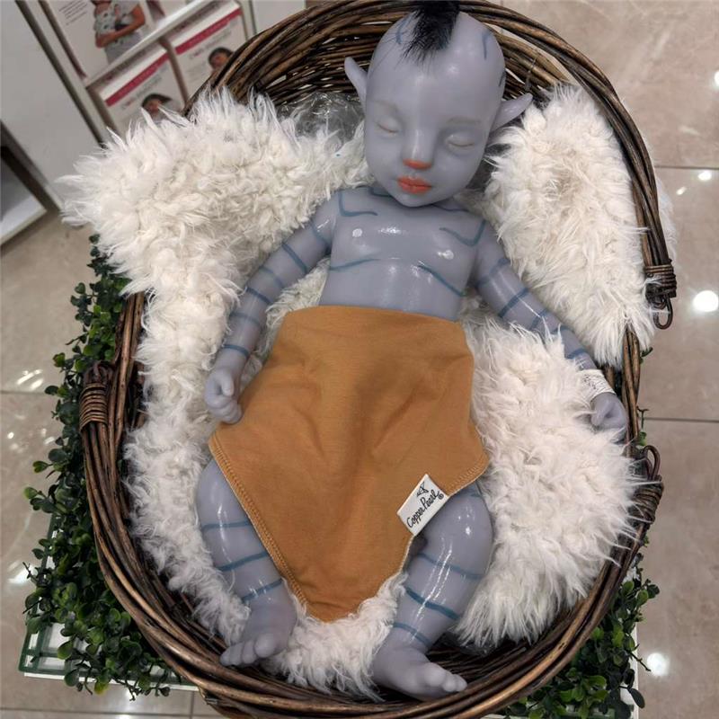 Reborn Baby Dolls - Fully Silicone With Hair, Boy Avatar Image 4