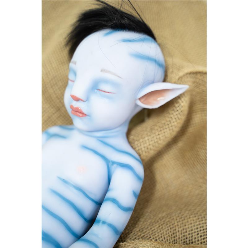 Reborn Baby Dolls - Fully Silicone With Hair, Boy Avatar Image 3