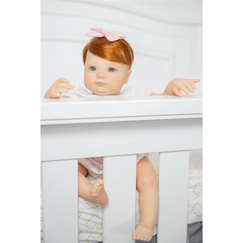 Reborn Baby Dolls - White Vinyl Ginger, Aria Image 7