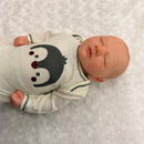Macrobaby Reborn Baby Dolls - Vinyl White Baby Jackson, Painted Hair Image 3