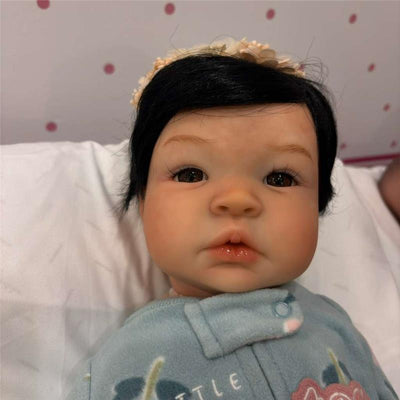 Reborn Baby Dolls - White Vinyl, Kai Image 1