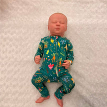 Macrobaby Reborn Doll 24 - White Vinyl, Painted Hair, Closed Eyes - (Kimberly) Image 1