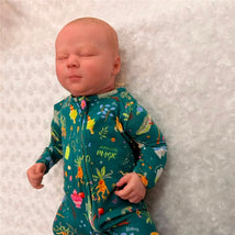 Macrobaby Reborn Doll 24 - White Vinyl, Painted Hair, Closed Eyes - (Kimberly) Image 2
