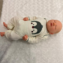 Macrobaby Reborn Doll - White Vinyl, Painted Hair, Closed Eyes (Jaxson Asleep 2) Image 2