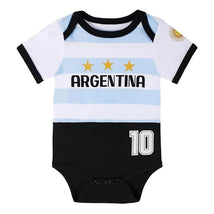 Macrobaby World Cup Baby Bodysuit, Argentina Image 1