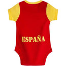 Macrobaby World Cup Baby Bodysuit, Spain Image 2