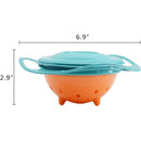 Macrobaby - Magic Gyro Bowl 360 Degree Rotate Spill-Proof Bowls with Lid Image 2