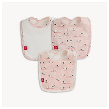 Magnetic Me 3Pk Baa Baa Baby Pink Modal Magnetic Stay Dry Infant Bib