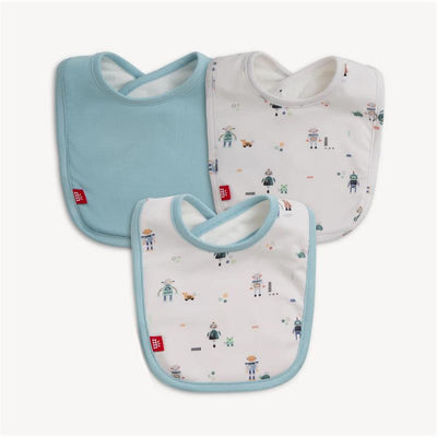 Magnetic Me - 3Pk Love You Bot Modal Bib One Size Image 1