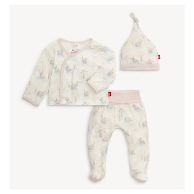 Magnetic Me - Baby Big Love Modal Kimono Set Image 1