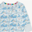 Magnetic Me - Blue Apres Chic Modal Coverall Image 2