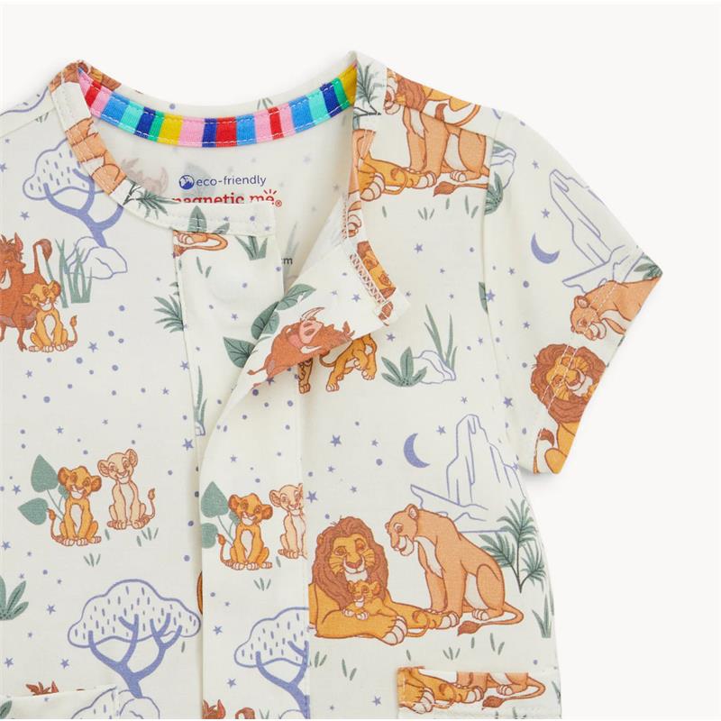 Magnetic Me Lion King Modal Short Sleeve Romper Image 2