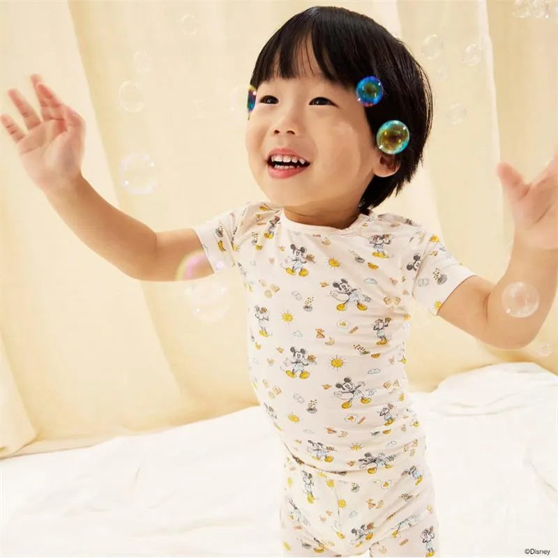 Magnetic Me - Mickey's Brunch Bunch Modal Short Sleeve Pajama Image 4