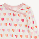 Magnetic Me - Pink Xoxo Magnetic Modal Long Sleeve Pajama Image 2