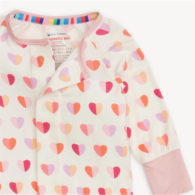 Magnetic Me - Pink Xoxo Modal Convertible Coverall Image 2