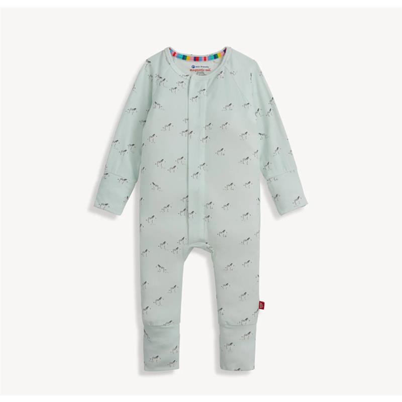 Magnetic Me - Teal Savannah Plains Modal Convertible Coverall Image 1