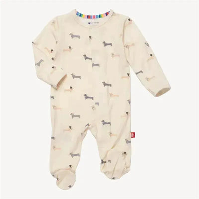 Magnificent Baby - Beenie Von Weinie Bamboo Footie Image 1