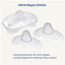 Mam - 2Pk Breastfeeding Nipple Shields Mom, 17 mm Image 3