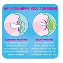 MAM 2-Pack 0-6M Perfect Pacifier - Blue Image 5