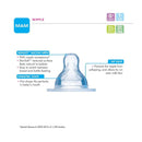 Mam - 2Pk Anti-Colic Baby Bottles 5Oz Slow Flow, Unisex White Image 9