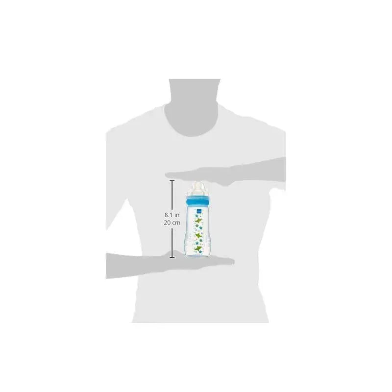 Mam 2-Pack Baby Bottles 11Oz - Blue Image 11