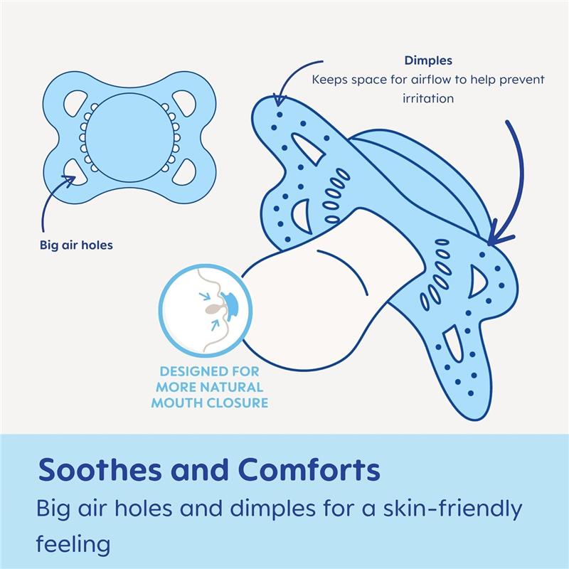 Mam - 2Pk Orthodontic Camo Silicone Pacifier 16M, Colors May Vary Image 5